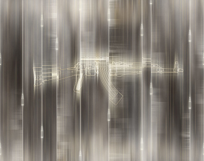 Фотообои АК47 2, Ar-Deco, Factura Фотообои АК47 2, Ar-Deco, Factura